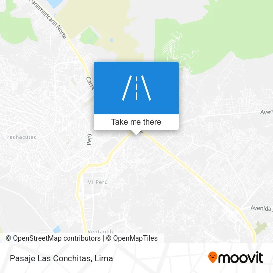 Pasaje Las Conchitas map