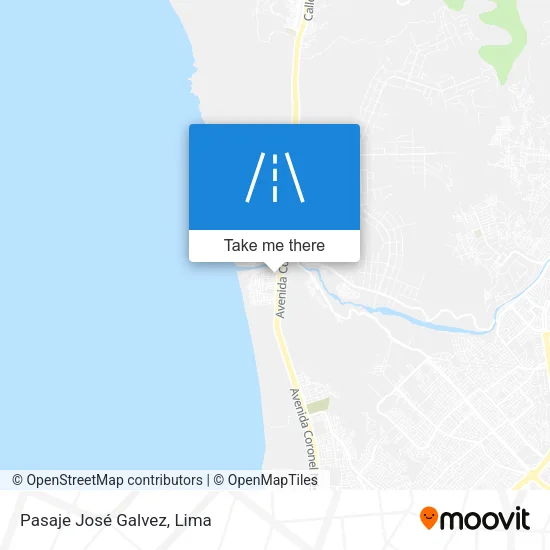 Pasaje José Galvez map