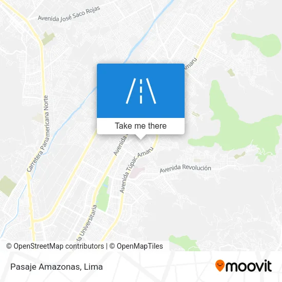 Pasaje Amazonas map
