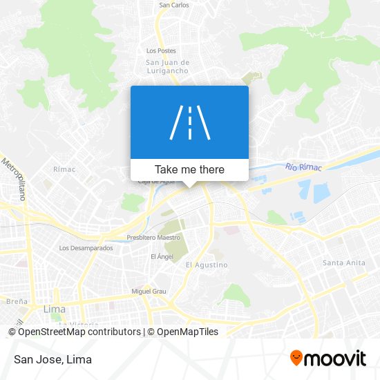 San Jose map