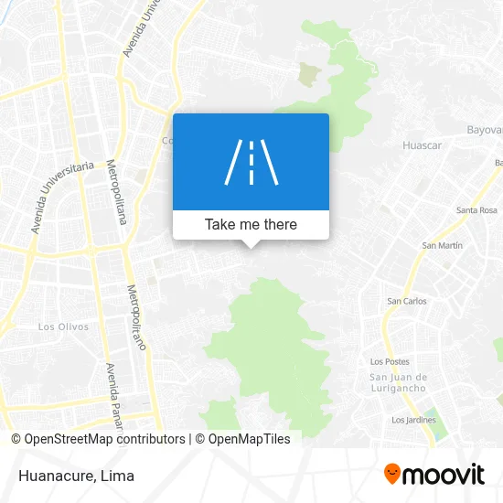 Huanacure map
