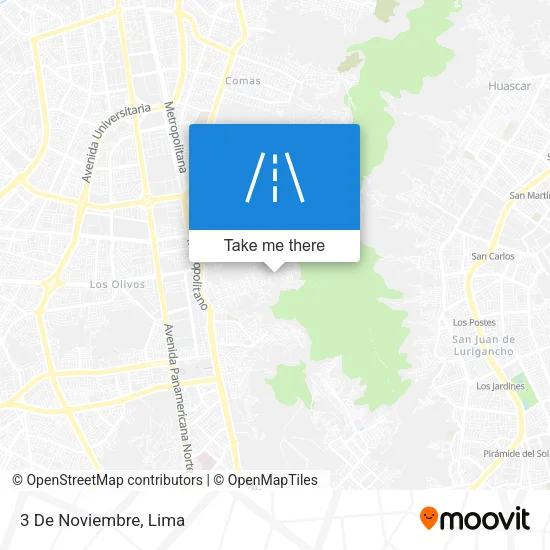 3 De Noviembre map