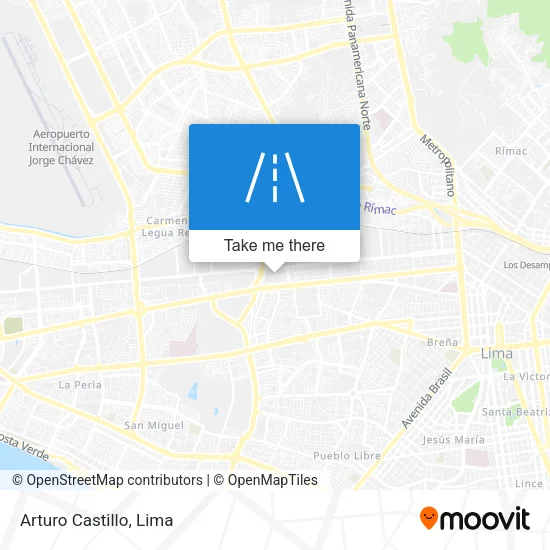 Arturo Castillo map
