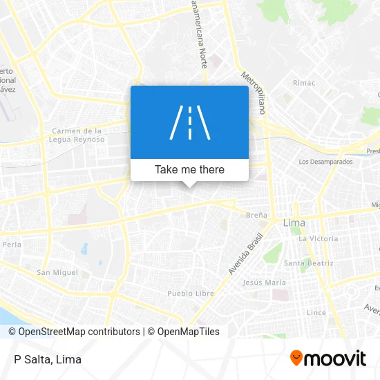 P Salta map