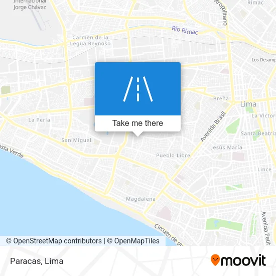 Paracas map