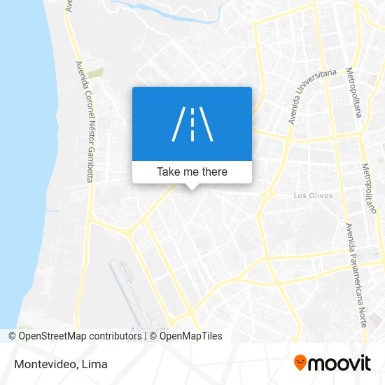 Montevideo map