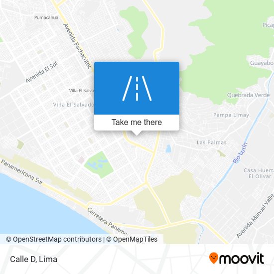 Calle D map