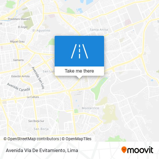 Avenida Vía De Evitamiento map