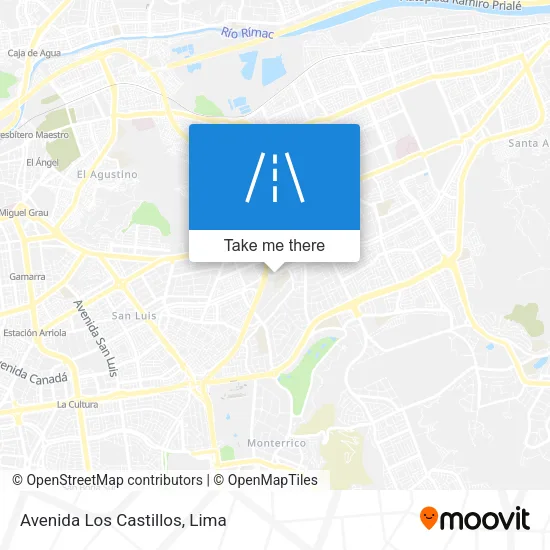 Avenida Los Castillos map