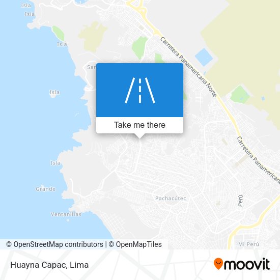 Mapa de Huayna Capac