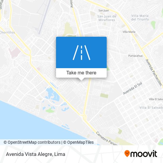 Mapa de Avenida Vista Alegre