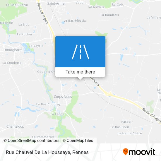 Rue Chauvel De La Houssaye map