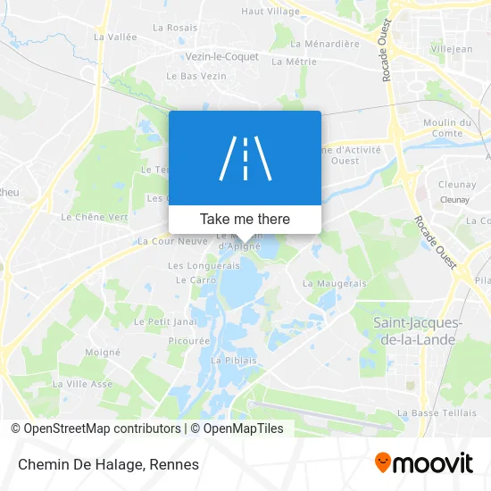 Chemin De Halage map