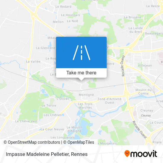 Impasse Madeleine Pelletier map