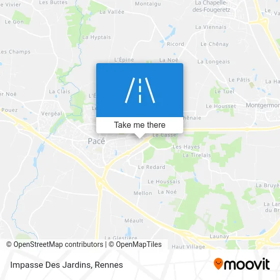 Impasse Des Jardins map