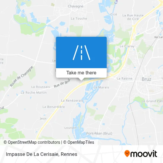 Impasse De La Cerisaie map