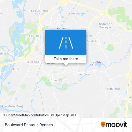 Boulevard Pasteur map