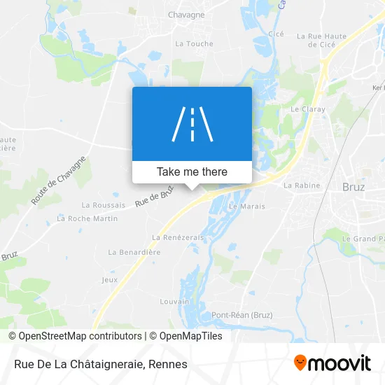 Rue De La Châtaigneraie map
