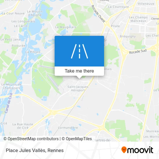 Place Jules Vallès map
