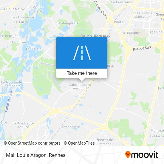 Mail Louis Aragon map