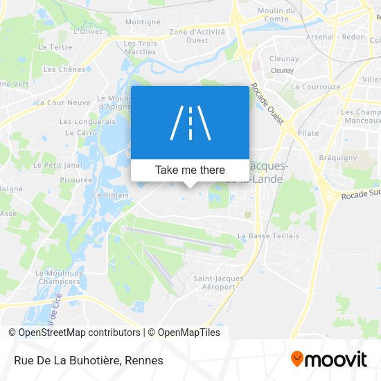 Rue De La Buhotière map
