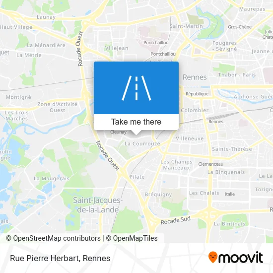 Rue Pierre Herbart map