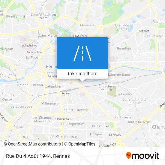 Rue Du 4 Août 1944 map