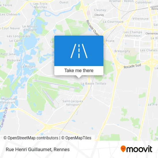 Rue Henri Guillaumet map