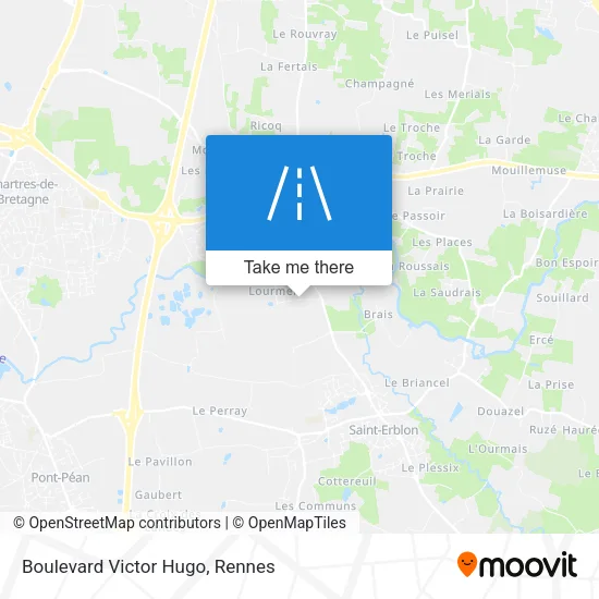 Boulevard Victor Hugo map