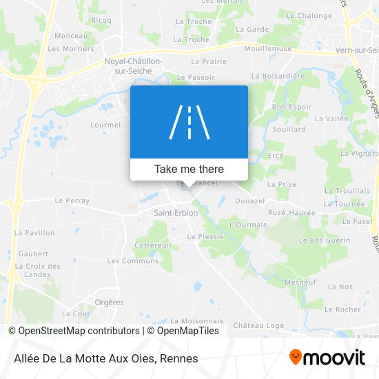 Allée De La Motte Aux Oies map