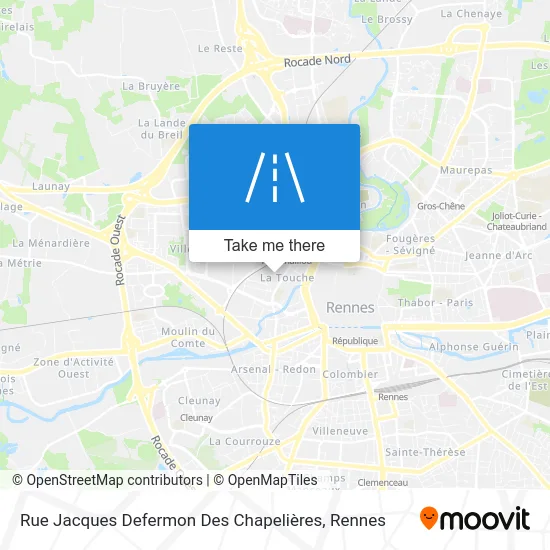 Rue Jacques Defermon Des Chapelières map