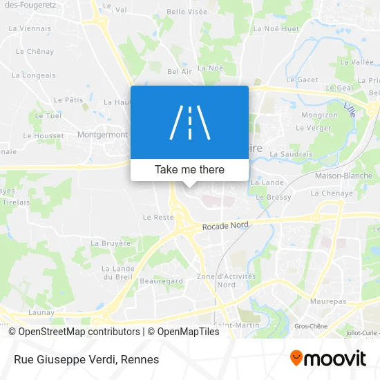 Rue Giuseppe Verdi map