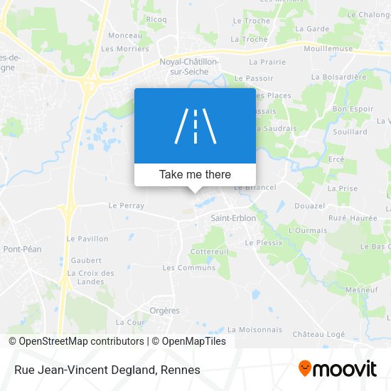 Rue Jean-Vincent Degland map