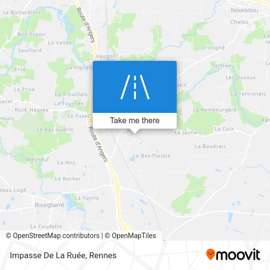 Impasse De La Ruée map