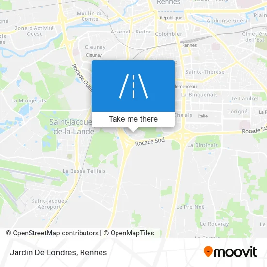 Jardin De Londres map