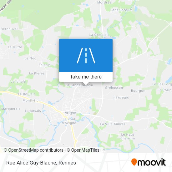 Rue Alice Guy-Blaché map