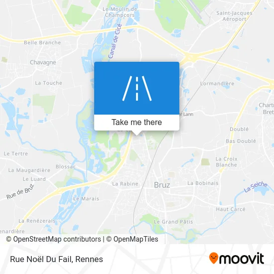 Mapa Rue Noël Du Fail