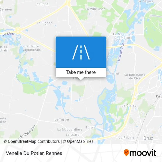 Venelle Du Potier map