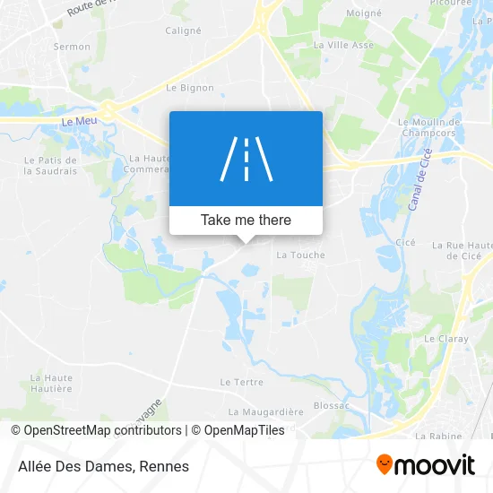 Allée Des Dames map