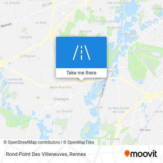 Rond-Point Des Villeneuves map