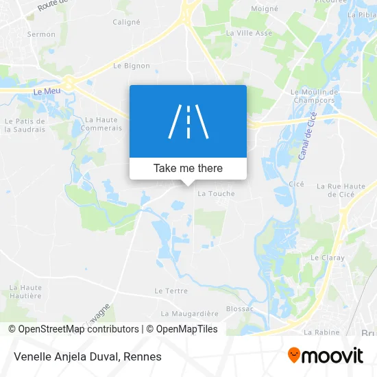 Venelle Anjela Duval map