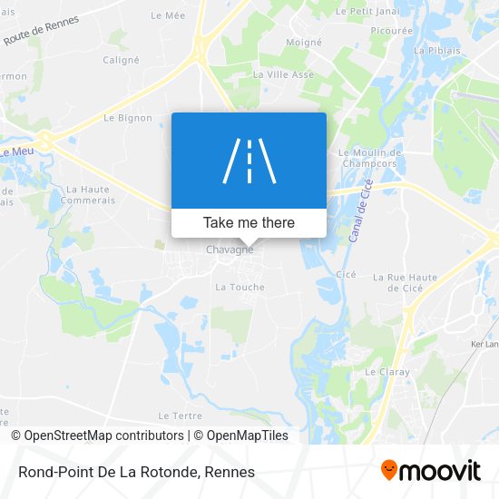Rond-Point De La Rotonde map