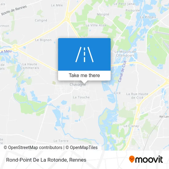 Rond-Point De La Rotonde map