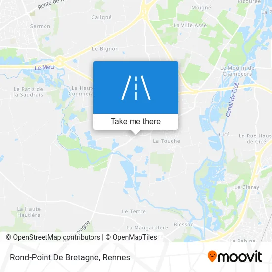Rond-Point De Bretagne map