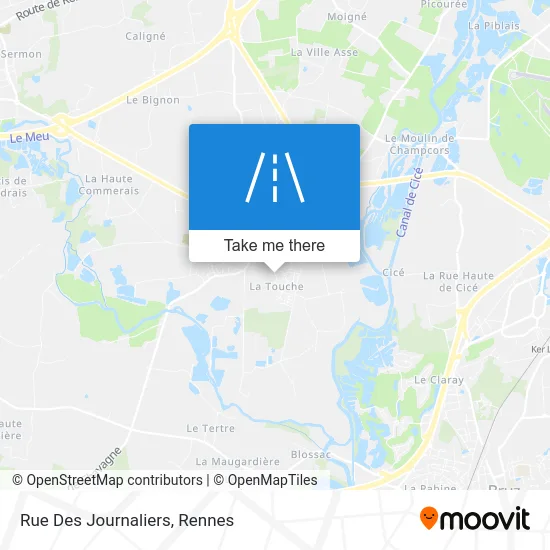 Rue Des Journaliers map