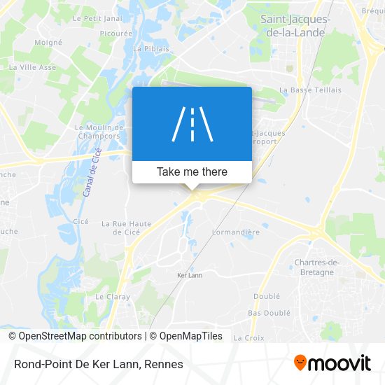 Rond-Point De Ker Lann map
