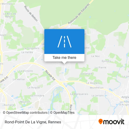 Rond-Point De La Vigne map