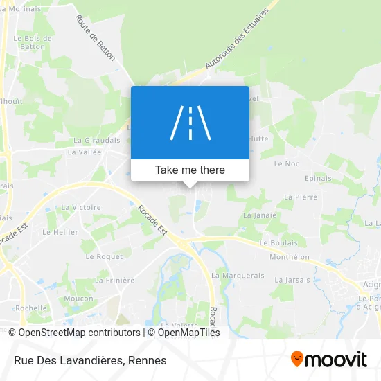 Rue Des Lavandières map