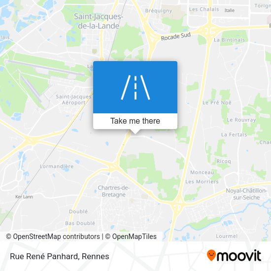 Rue René Panhard map
