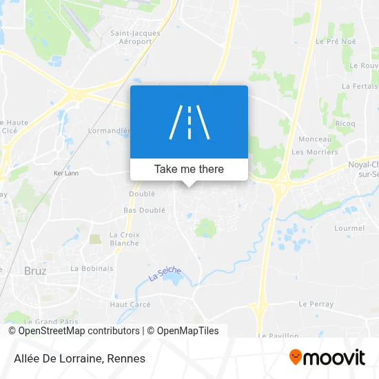Allée De Lorraine map